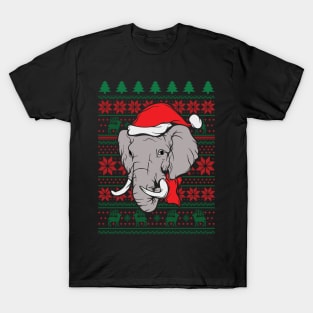 Christmas Elephant T-Shirt